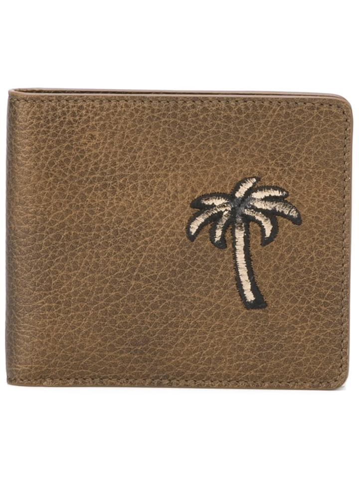 Tomas Maier Palm Tree Billfold Wallet