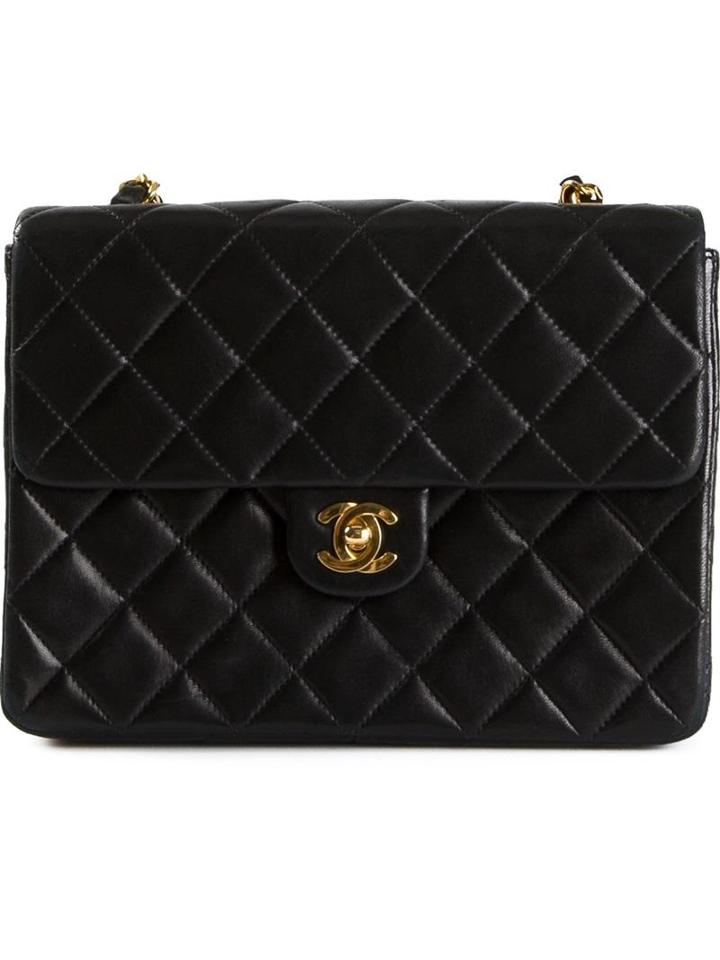 Chanel Vintage Quilted Mini Leather Shoulder Bag