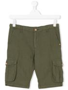 Nupkeet Teen Cargo Pocket Shorts - Green