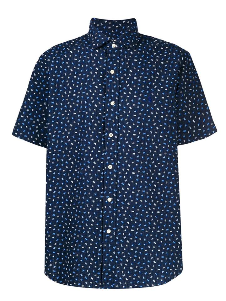Polo Ralph Lauren Flag Print Shirt - Blue