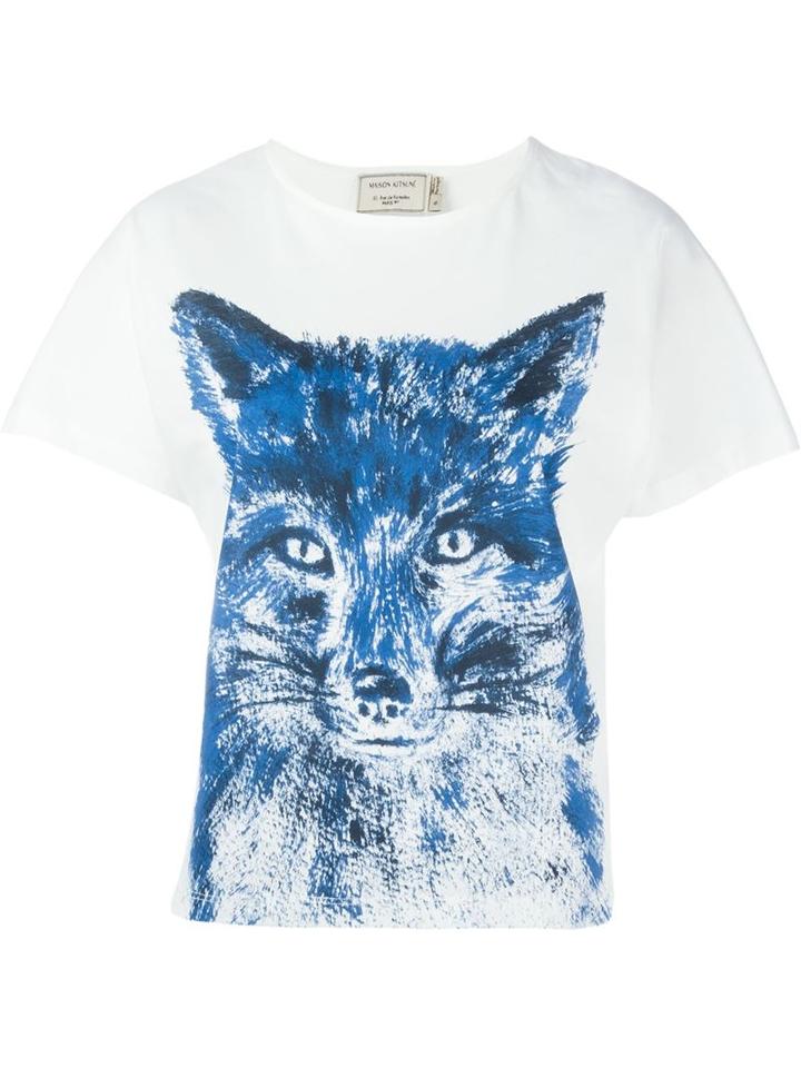 Maison Kitsuné Fox Brush T-shirt