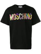 Moschino Logo Crewneck T-shirt - Black