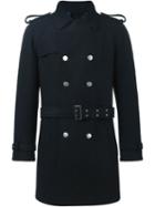 Neil Barrett Belted Peacoat