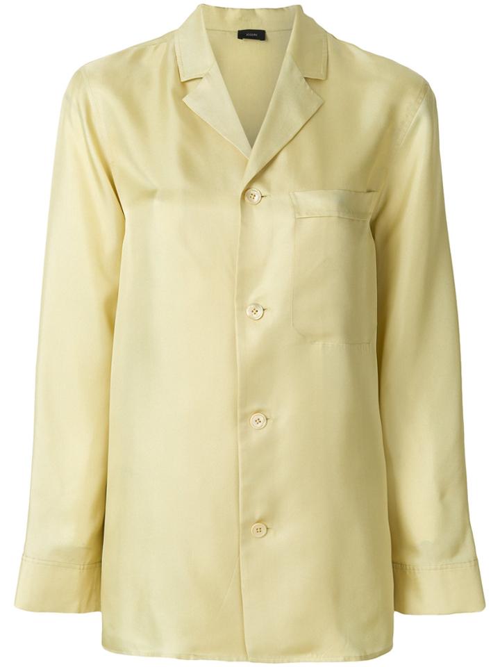 Joseph Rupert Twill Blouse - Yellow & Orange