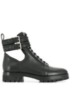 Michael Michael Kors Botts Fibbie Boots - Black
