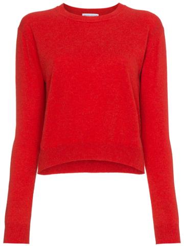 Alexandra Golovanoff Red Cashmere Jumper