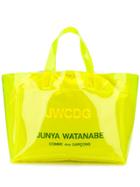 Junya Watanabe Logo Print Tote - Yellow