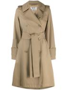 Acne Studios Belted Trench Coat - Neutrals