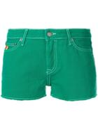 Mira Mikati Basic Denim Shorts - Green