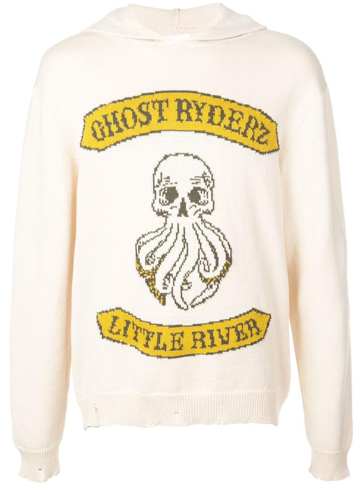 Alchemist Gang Gang Intarsia Jumper - Neutrals