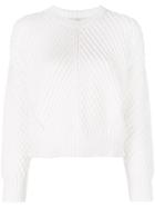 Vince Chunky Knit Jumper - White