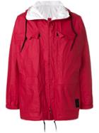 Y-3 Reversible Hooded Jacket - Red
