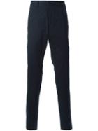 Lanvin Chino Trousers, Men's, Size: 46, Blue, Cotton