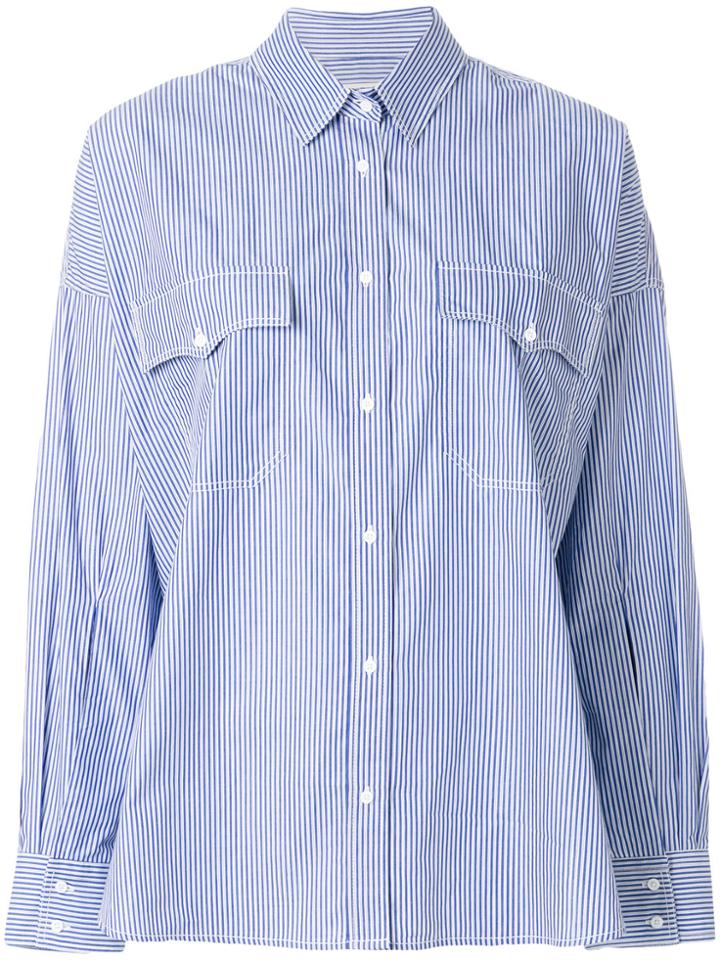 Zadig & Voltaire Tamara Striped Shirt - Blue