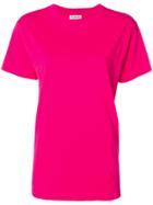 Balenciaga Embroidered Classic T-shirt - Pink & Purple