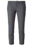 Dsquared2 Cropped Skinny Trousers - Grey