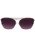Oliver Peoples Butterfly Frame Sunglasses - Pink & Purple