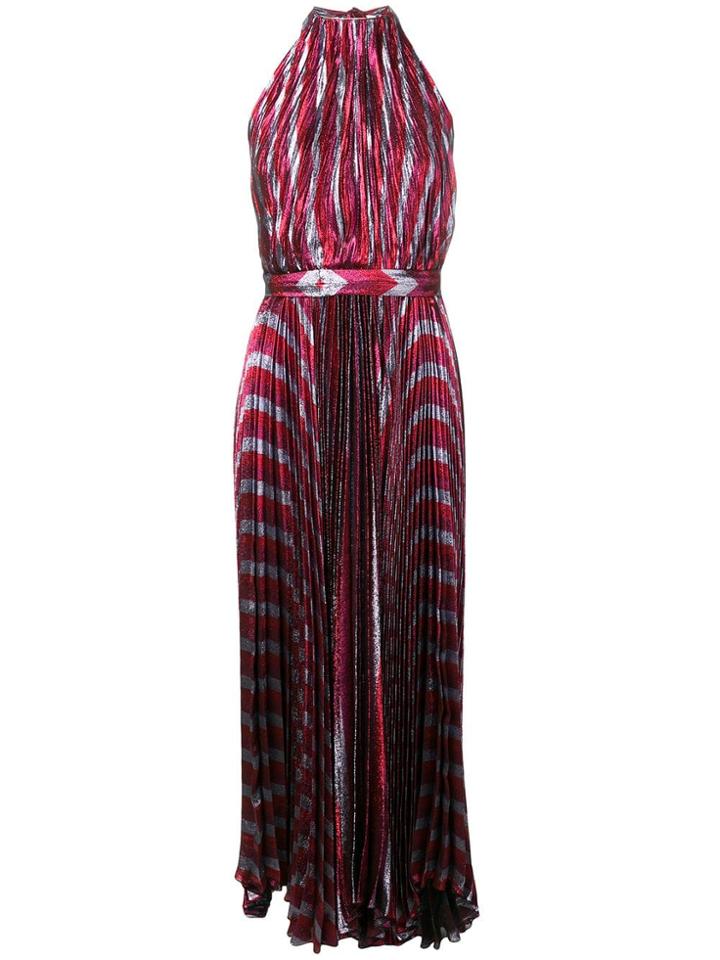Maria Lucia Hohan Inais Halterneck Maxi Dress - Pink