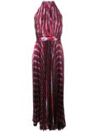 Maria Lucia Hohan Inais Halterneck Maxi Dress - Pink