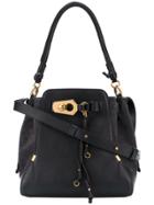Chloé Owen Medium Bucket Bag - Pink & Purple