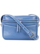 Derek Lam 10 Crosby - Top Zip Cross-body Bag - Women - Nappa Leather - One Size, Blue, Nappa Leather