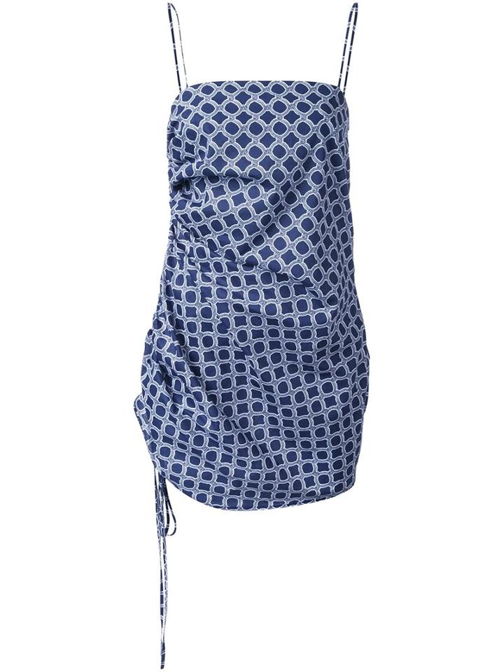 Georgia Alice 'dragon Cami' Mini Dress, Women's, Size: 10, Blue, Cotton