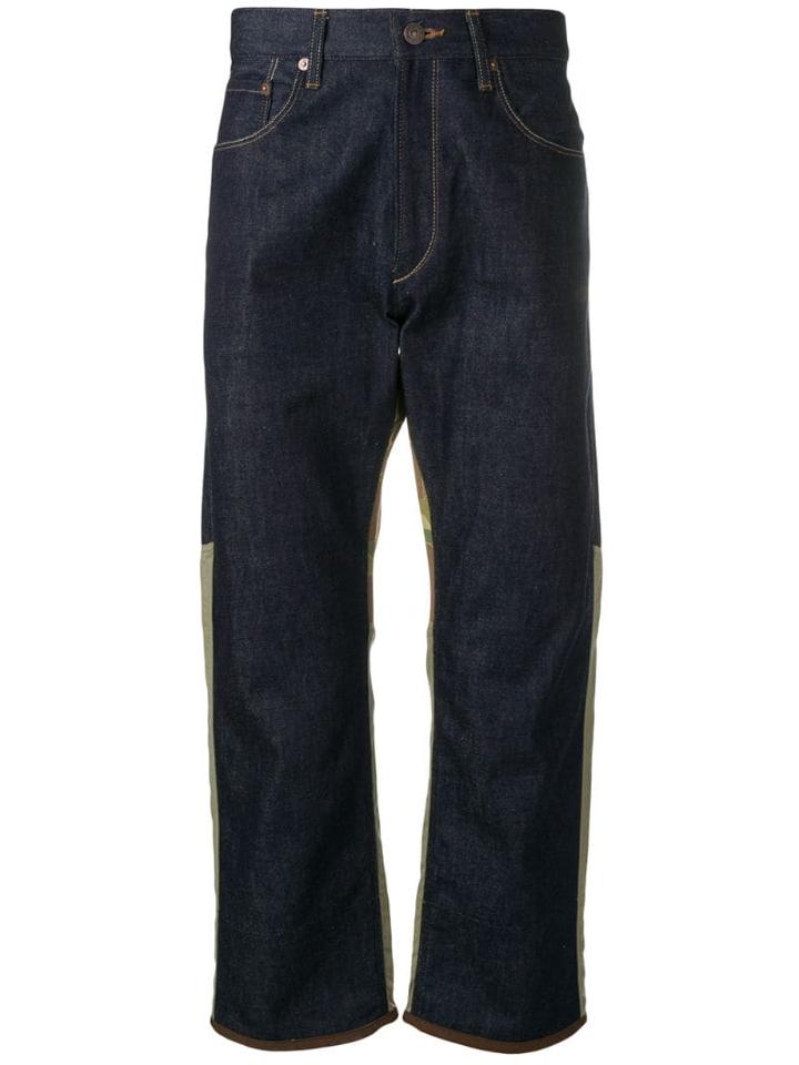 Junya Watanabe Man X Levi's Panelled Jeans - Blue
