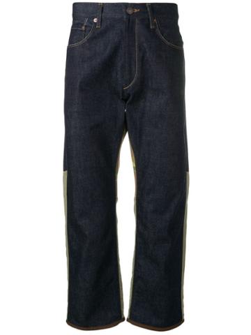 Junya Watanabe Man X Levi's Panelled Jeans - Blue