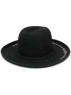 Forte Forte Trilby Hat - Black