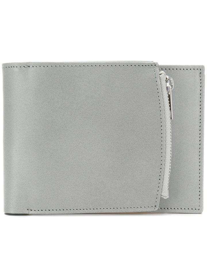 Maison Margiela Side Zip Billfold Wallet - Grey