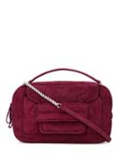 Pierre Hardy Alpha Pad Shoulder Bag - Purple