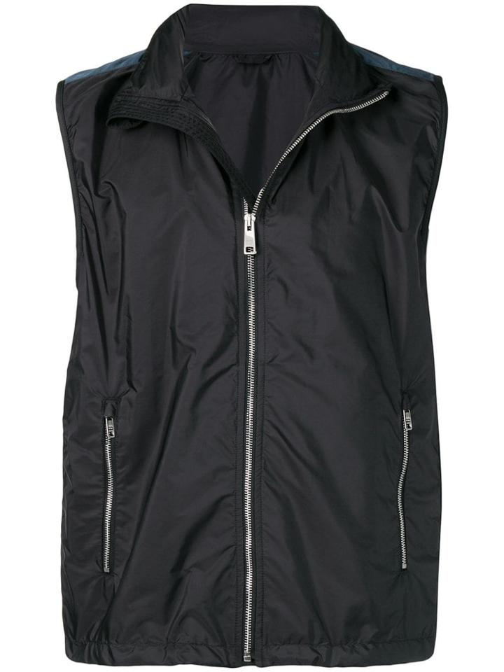 Prada Zipped Vest - Black