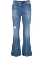 Faith Connexion Cropped Jeans, Women's, Size: 25, Blue, Cotton/spandex/elastane
