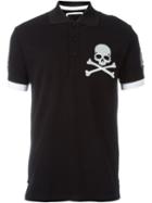 Philipp Plein Face Swap Polo Shirt, Men's, Size: L, Black, Cotton