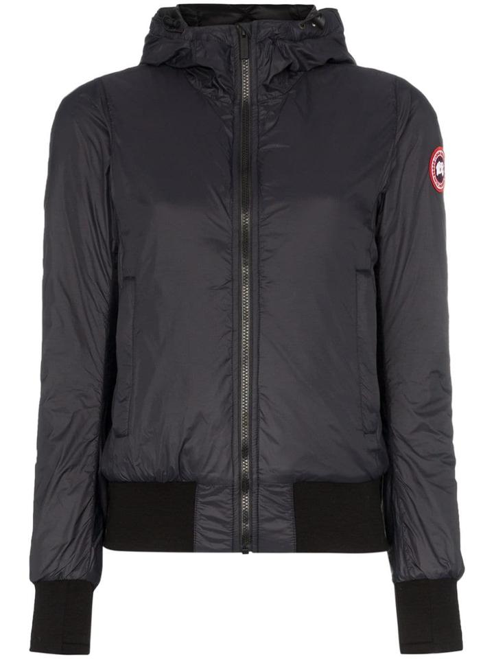 Canada Goose Dore Hooded Bomber Jacket - Blue