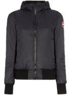 Canada Goose Dore Hooded Bomber Jacket - Blue