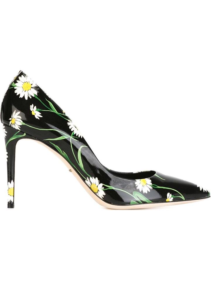 Dolce & Gabbana Daisy Print Pumps
