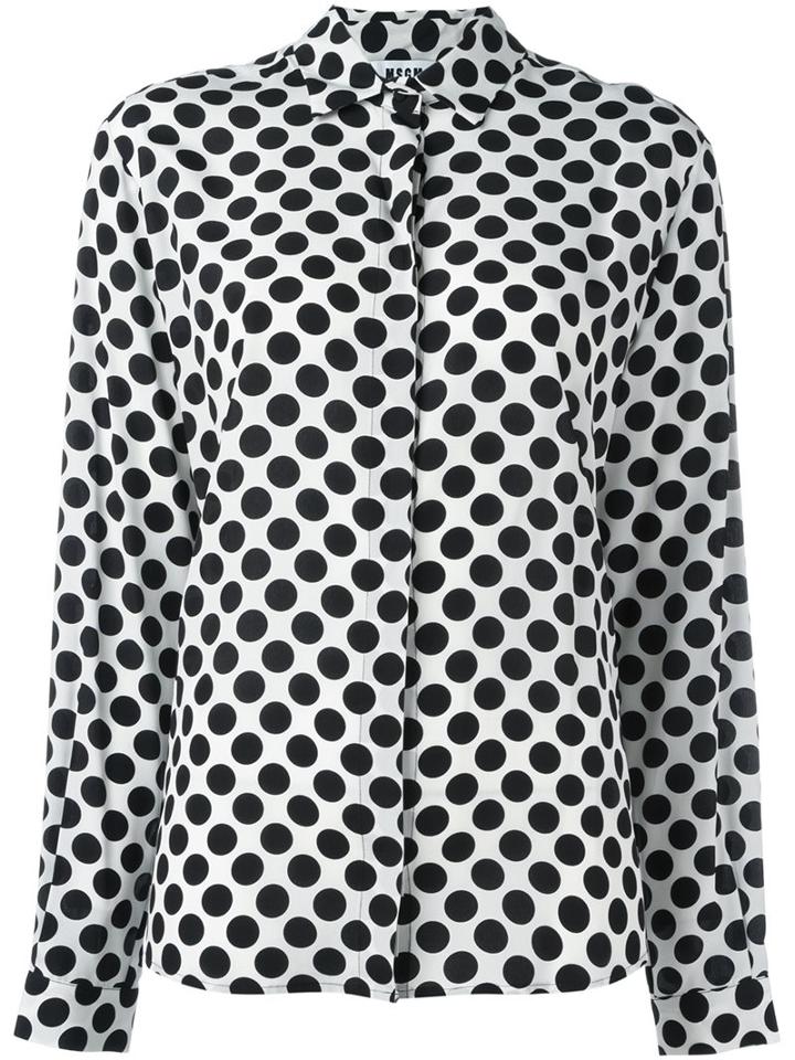Msgm Polka Dot Shirt