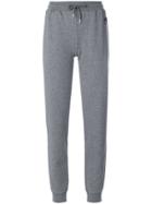 Mcq Alexander Mcqueen Swallow Patch Track Pants - Grey