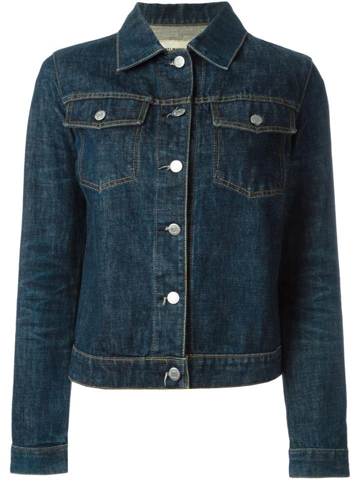 Helmut Lang Vintage Classic Raw Denim Jacket - Blue