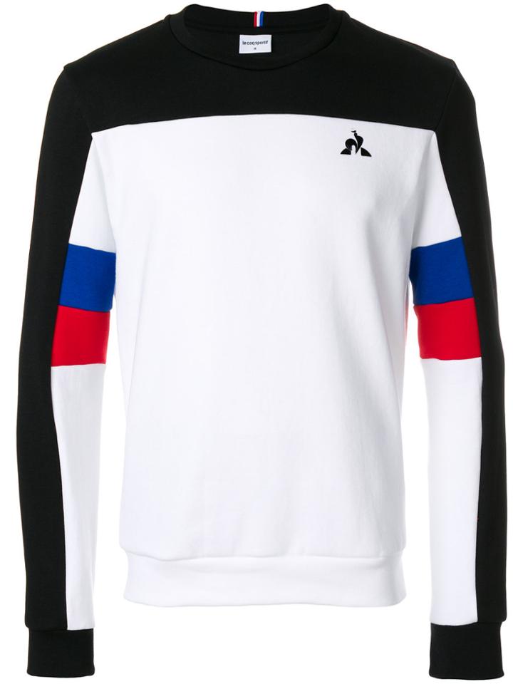 Le Coq Sportif Football Sweatshirt - White