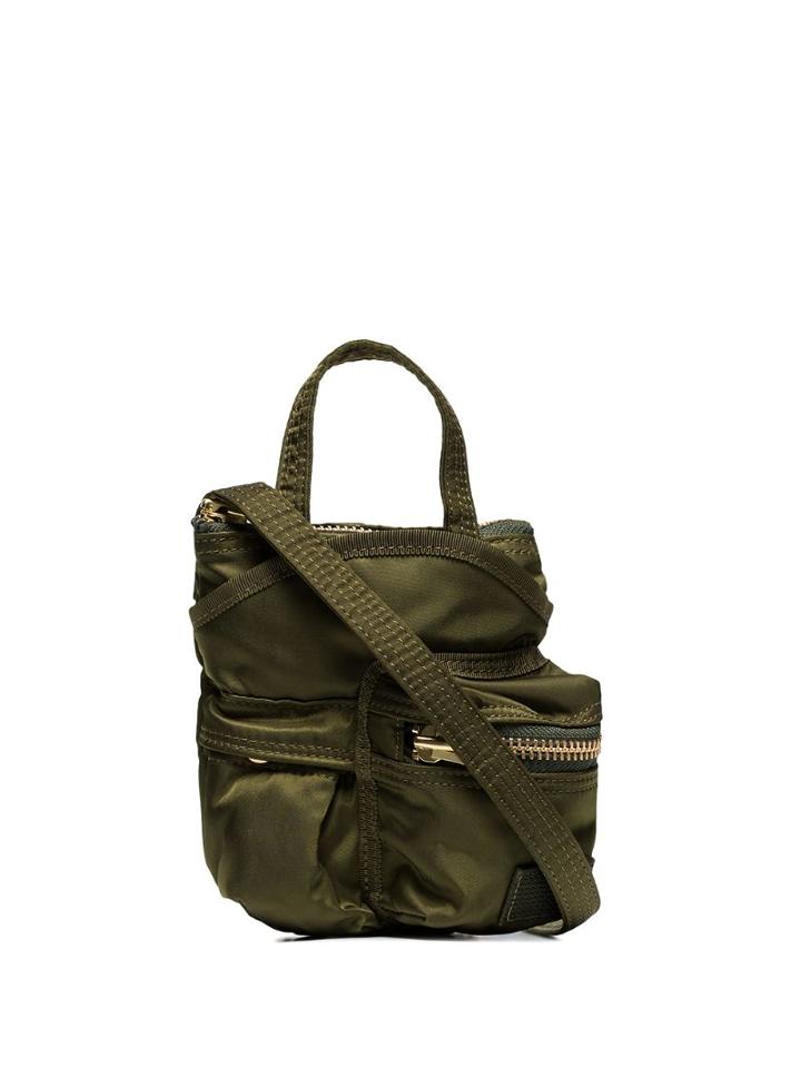 Sacai Green Army Pocket Bag