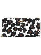 Muveil Leopard Print Continental Wallet