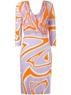 Printed Pencil Dress - Women - Spandex/elastane/cupro/viscose - 44, Spandex/elastane/cupro/viscose, Emilio Pucci