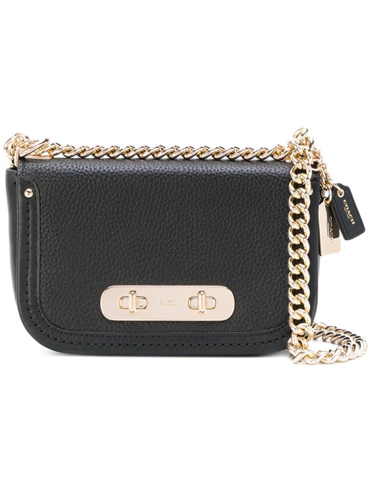 Coach Swagger 20 Bag - Black