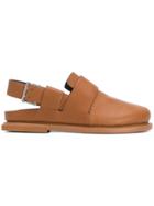 Camper Slingback Buckled Sandals - Brown