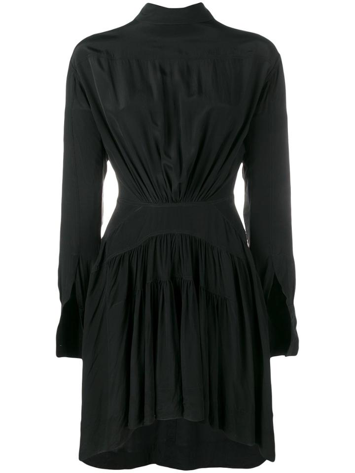 Jw Anderson Draped Tie-back Dress - Black