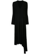 Zambesi Frayed Hem Long Dress - Black