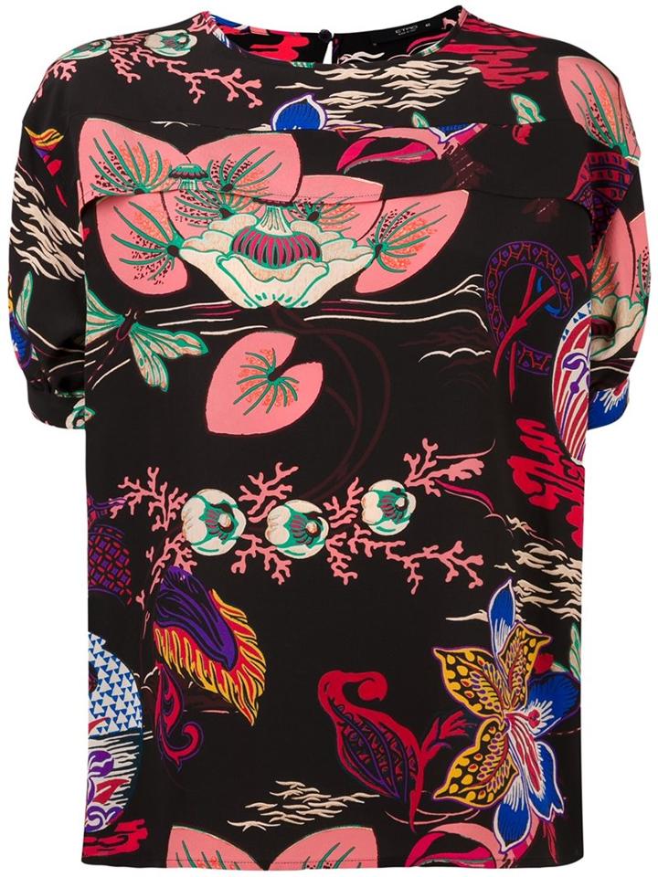 Etro Oriental Print Blouse