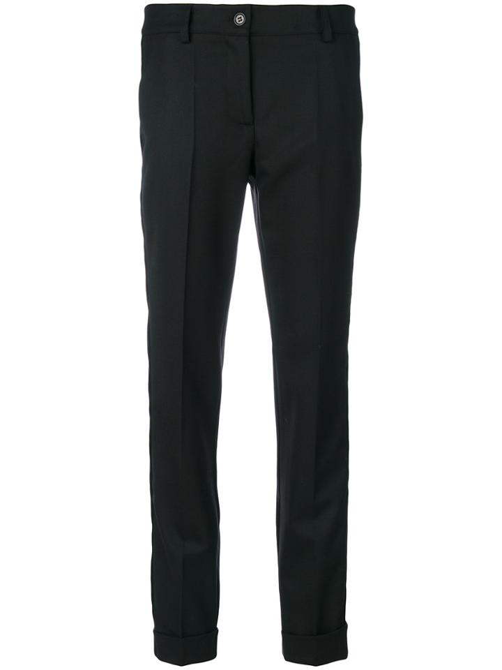 P.a.r.o.s.h. Cropped Tailored Trousers - Black